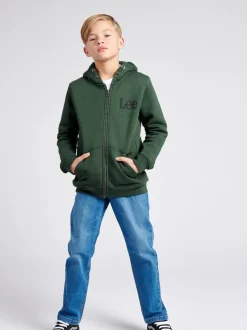 Bleu - Lee Garçons Jean Daren coupe droite