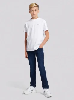 Bleu - Lee Garçons Luke Slim Extensible Fit jeans