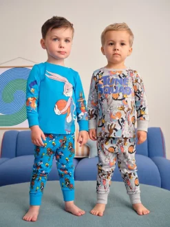 Bleu - Lot 2 pyjamas confortables License Bluey (12mois-8ans)