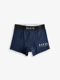Bleu - Lot de 5 boxers Baker by Ted Baker