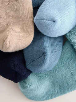 Bleu - Lot de 5 paires de chaussettes bébé (0mois à2ans)