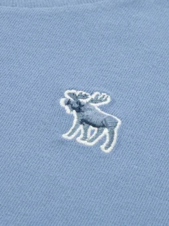 Bleu - Lot de 3 t-shirts Abercrombie & Fitch à manches courtes