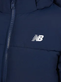 Bleu - New Balance Large doudoune Baffle