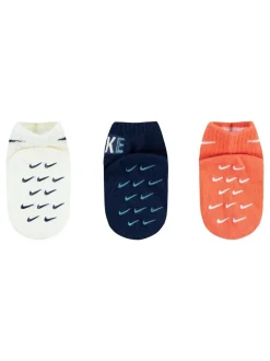 Bleu - Nike Chaussettes Gripper pour nourrissons 3 Lot