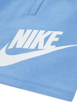 Bleu - Nike Club T-shirts & Shorts Ensemble