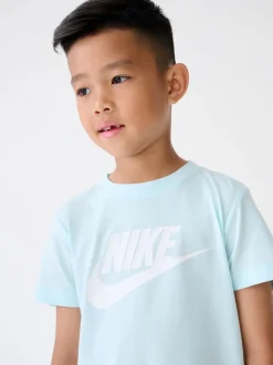 Bleu - Nike ensemble t-shirt et short Little Kids Club