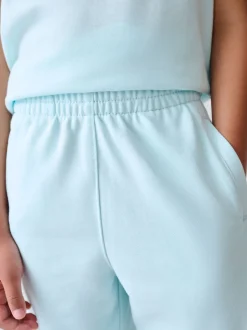 Bleu - Nike ensemble t-shirt et short Little Kids Club