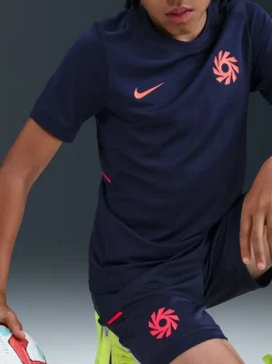 Bleu - Nike Erling Haaland Academy 25 Shorts