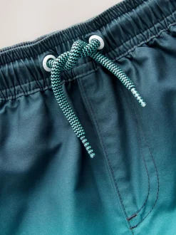 Bleu - Ombre Short de bain ({}3-16ans)