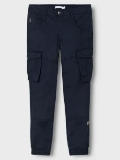 Bleu - Pantalon cargo Name It