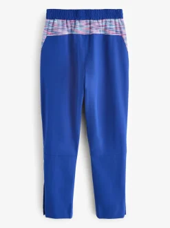 Bleu - Pantalon de jogging tissé Montirex Junior Trail Panel