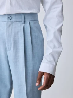 Bleu - Pantalons de costume Baker By Ted Baker