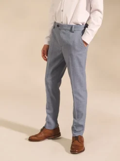 Bleu - Pantalons de costume (3-16ans)