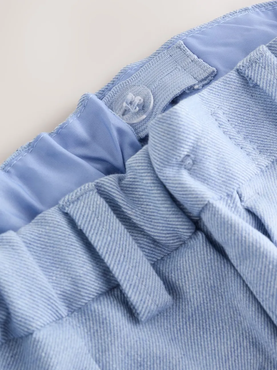 Bleu - Pantalons élégants (3mois-7ans)