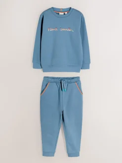 Bleu - Paul Smith Junior Ensemble Sweat-shirt et Joggings