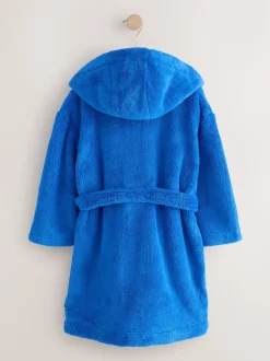 Bleu - Peignoirs en laine polaire (1.5-16ans)