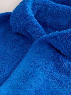 Bleu - Peignoirs en laine polaire (1.5-16ans)