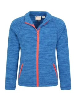 Bleu - Polaire Mountain Warehouse Snowdonia pour enfant à séchage rapide