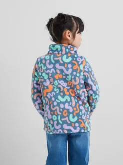 Bleu - Polaire Tog 24 Toffolo à col zippé pour enfant