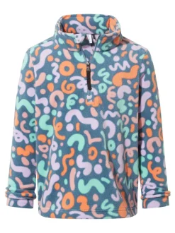 Bleu - Polaire Tog 24 Toffolo à col zippé pour enfant