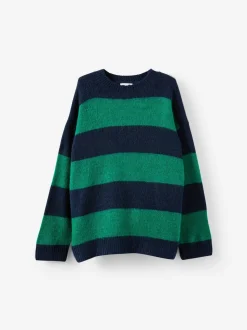 Bleu - Pull col rond en maille Cotton On Blake