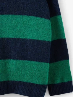 Bleu - Pull col rond en maille Cotton On Blake