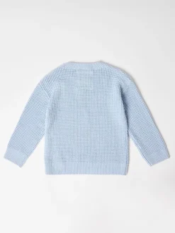 Bleu - Pulls GEN Col rond souple