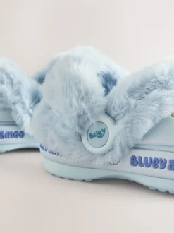 Bleu - Sabots chaussons doublés Bluey Cosy