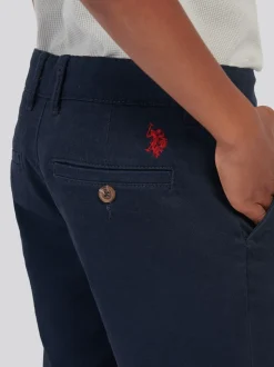 Bleu - Short chino classique US Polo Assn