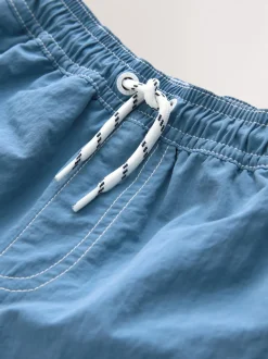 Bleu - Short de bain à coutures contrastées (3-16ans)