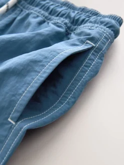 Bleu - Short de bain à coutures contrastées (3-16ans)