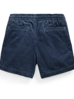 Bleu - Short Polo Ralph Lauren Prepster en velours côtelé pour enfant