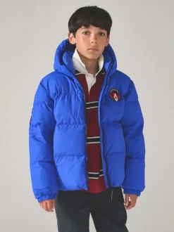 Bleu - Superdry Sports Puffer Coat