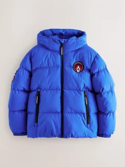 Bleu - Superdry Sports Puffer Coat