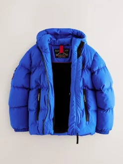 Bleu - Superdry Sports Puffer Coat
