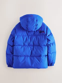 Bleu - Superdry Sports Puffer Coat