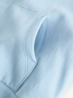 Bleu - Sweat à capuche Baker by Ted Baker épais à enfiler