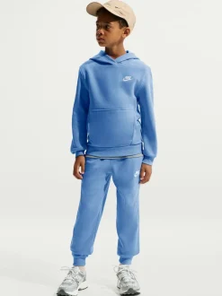 Bleu - Sweat à capuche Nike Club en polaire à enfiler