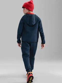 Bleu - Sweat à capuche zippé Nike Tech Fleece