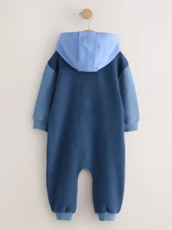 Bleu - Tout-en-un color block (3mois à7ans)