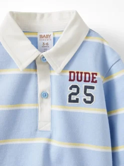 Bleu - T-shirt polo Cotton On Gabe Rugby