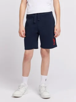 Bleu - U.S. Polo Assn. Shorts de survêtement Garçons 100% coton Player 3