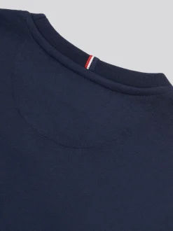 Bleu - U.S. Polo Assn. Sweat-shirt à col rond Double Horsemen