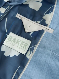 Bleu - Veste de costume Baker by Ted Baker