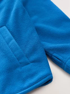 Bleu - Veste polaire zippée avec poches (3-16ans)