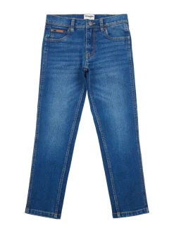 Bleu - Wrangler Coupe ajustée Texas Jeans