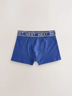 Bleu avec ceinture Or - Lot de 7 boxers (2-16ans)