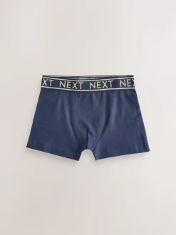 Bleu avec ceinture Or - Lot de 7 boxers (2-16ans)