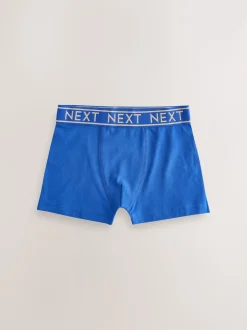 Bleu avec ceinture Or - Lot de 7 boxers (2-16ans)