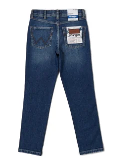 Bleu Chrome - Wrangler Jeanscoupe droite